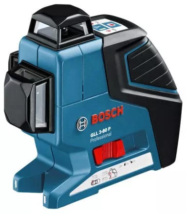Нивелир лазерный BOSCH GLL 3-80 P с приемником 80 м купить в Ноябрьске