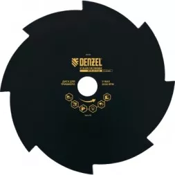 Диск для триммера 230 х 25,4 толщина 1,6 мм 8 лезвий DENZEL 96328