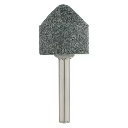 Шарошка абразивная, конус, для дрели, 25 x 25 мм, хвостовик d6 мм, 63С Denzel 76021 купить в Ноябрьске