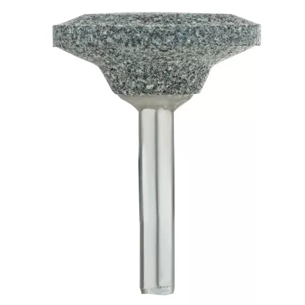 Шарошка абразивная, диск, 32 x 12 мм, для дрели,  хвостовик d6 мм, 63С Denzel 76024 купить в Ноябрьске