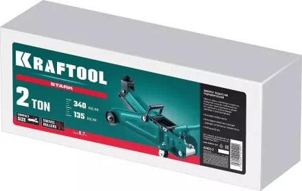 Домкрат подкатной гидравлический KRAFTOOL INDUSTRIE 43453-2 купить в Ноябрьске