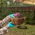 Кашпо подвесное с орнаментом Palisad, с кокосовой корзиной, диаметр 30 см, 690048 купить в Ноябрьске