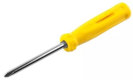 Отвертка STAYER &quot;STANDARD&quot; 2-в-1 с двухсторонним стержнем, PH №2 /SL 6мм, 85мм 2515_z01 купить в Ноябрьске