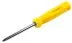 Отвертка STAYER &quot;STANDARD&quot; 2-в-1 с двухсторонним стержнем, PH №2 /SL 6мм, 85мм 2515_z01 купить в Ноябрьске