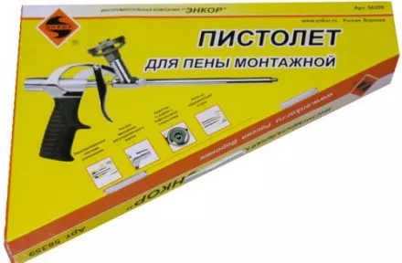 Пистолет для пены монтажной Энкор 56359 56359 купить в Ноябрьске