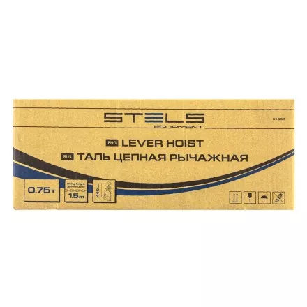 Таль цепная рычажная, 0.75 т, h подъема 1.5 м Stels 51902 купить в Ноябрьске