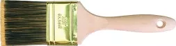 Кисть плоская Golden 4&quot; искусственная щетина деревянная ручка / Matrix 83228
