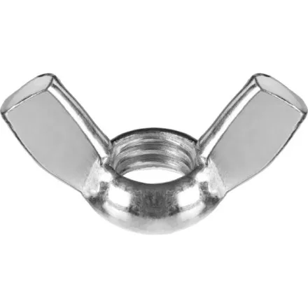 Гайка ЗУБР &quot;МАСТЕР&quot; барашковая, DIN 315, оцинкованная, M12, 5кг 303730-12 купить в Ноябрьске