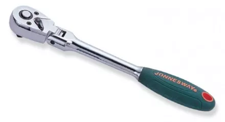 Трещотка с шарниром 36 зубцов 3/8&quot;DR 238мм R4103 Jonnesway 48437 купить в Ноябрьске