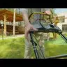 Бензиновая газонокосилка Denzel GLT-460SP-T, Trike 149 см3, 46 см, привод, панель, 60л (58810) купить в Ноябрьске