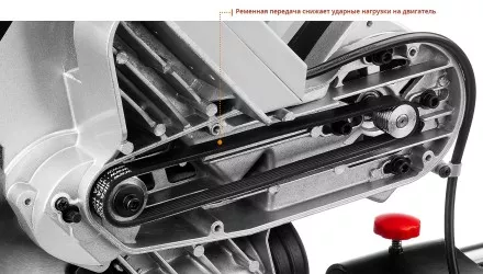 Пила торцовочная с ременной передачей ЗПТ-255-1800 ПЛР серия МАСТЕР купить в Ноябрьске