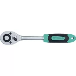 Ключ-трещотка 1/4&quot; 72 зуба с быстрым сбросом CrV STELS 14025