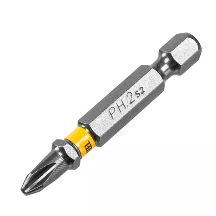 Бита PH2х50, сталь легированная S2, 10 шт., Е 6,3, шестигранный профиль, отрывная упаковка Denzel 11683 купить в Ноябрьске