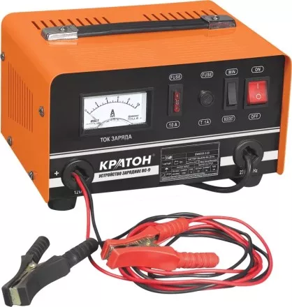 Зарядное устройство для аккумулятора Кратон ВС-9 (220В 100W 12V) 3 06 01 004 купить в Ноябрьске