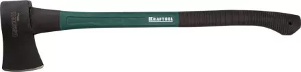 Топор KRAFTOOL &quot;EXPERT&quot; универс, для рубки и раскал древесины, с эргоном двухкомп фиберглас рукояткой, 700мм, 1,2кг 20651-12 купить в Ноябрьске