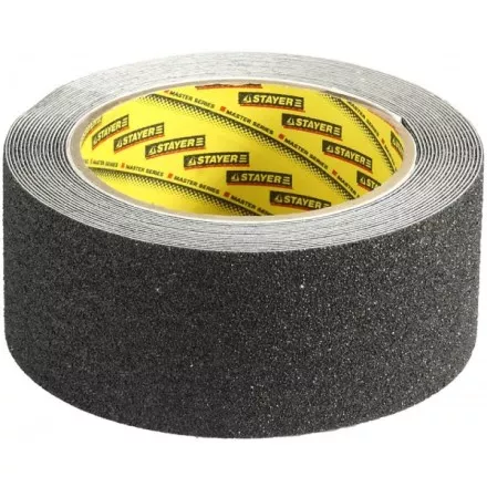 Клейкая лента, STAYER Profi 12270-50-05, противоскользящая, 50мм х 5м 12270-50-05 купить в Ноябрьске