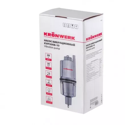 Вибрационный насос Kronwerk KVP300B-10 нижний забор 97239 купить в Ноябрьске