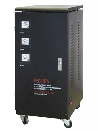 Стабилизатор трехфазный РЕСАНТА АСН-20000/3 купить в Ноябрьске