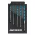 Набор сверл универсальных Gross 706017, Multipurpose PRO, 6-гр. хвостовик, 4-10мм, 5шт купить в Ноябрьске