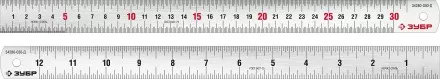 ЗУБР Про-30Д, длина 0.30 м, усиленная нержавеющая линейка, Профессионал (34280-030-Д) купить в Ноябрьске