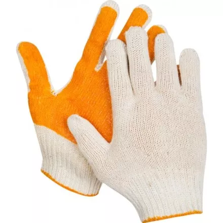 Перчатки STAYER &quot;МASTER&quot; трикотажные, 7 класс, х/б, обливная ладонь из ПВХ, L-XL 11405-XL купить в Ноябрьске