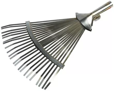 Грабли GRINDA веерные регулируемые, 22 плоских зубца, 320 -420 мм 8-421875_z01 купить в Ноябрьске