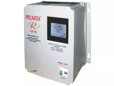 Стабилизатор АСН-5000 Н/1-Ц Ресанта Lux купить в Ноябрьске