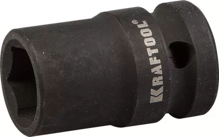 Торцовая головка KRAFTOOL &quot;INDUSTRIE QUALITAT&quot; ударная (1/2&quot;), FLANK, Cr-Mo, фосфатированная, 13 мм 27940-13_z01 купить в Ноябрьске