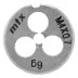 Плашка М4 х 0.7 мм, Р6М5 Matrix 770719 купить в Ноябрьске