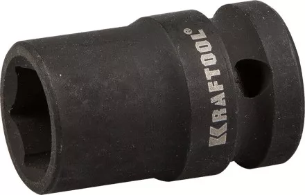 Торцовая головка KRAFTOOL &quot;INDUSTRIE QUALITAT&quot; ударная (1/2&quot;), FLANK, Cr-Mo, фосфатированная, 14 мм 27940-14_z01 купить в Ноябрьске
