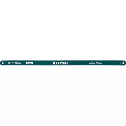 Полотно гибкое Max Flex, KRAFTOOL 15941-24-S10, безопасное, с волнообразной разводкой, 24 TPI, 10шт, 300мм 15941-24-S10 купить в Ноябрьске