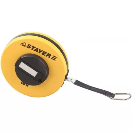Мерная лента STAYER &quot;STANDARD&quot; фиберглассовая двусторонняя, 10м 34153-10 купить в Ноябрьске