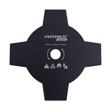 Нож для триммеров Patriot Garden серий PT и T: PT-GCB 4T 4-зубый купить в Ноябрьске
