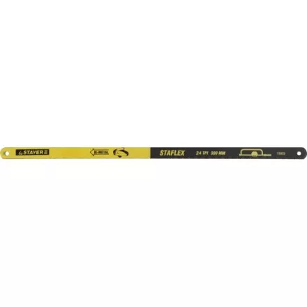 Полотно STAYER &quot;PROFI&quot; &quot;STAYER-FLEX&quot; по металлу, биметаллическое, 24TPI, 300 мм, 2 шт 15932-S2 купить в Ноябрьске