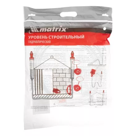 Гидроуровень,удлиненная колба, рельефная градуировка, 5м Matrix 37090 купить в Ноябрьске