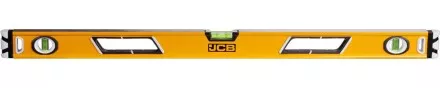 Уровень JCB коробчатый, магнитный, 2 фрезерованные базовые поверхности, 3 ампулы, крашенный, с ручками, 0,5мм/м, 90см JBL004 купить в Ноябрьске