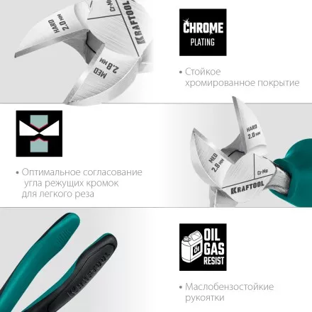 Бокорезы KRAFTOOL 180 мм 22011-5-18 купить в Ноябрьске