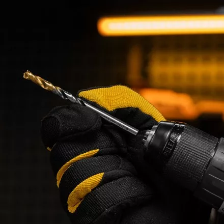 Сверло спиральное по металлу 6 x 93мм, Р6М5, Golden Tip, многогранная заточка Denzel 718278 купить в Ноябрьске
