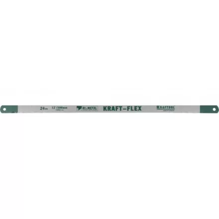 Полотно KRAFTOOL &quot;KRAFT-FLEX&quot; по металлу, Bi-Metal, 24TPI, 300 мм, 2 шт 15942-24-S2 купить в Ноябрьске