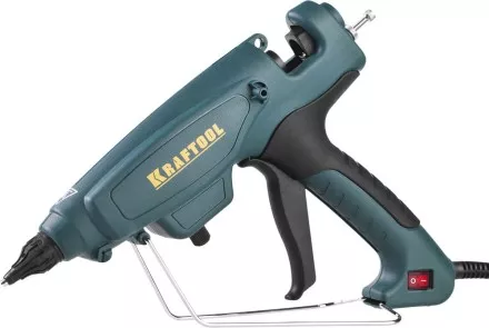 Пистолет клеевой (термоклеящий) &quot;PRO&quot;, KRAFTOOL 06843-300-12, электр, двухкомп корпус, регулятор темп, выход клея 1,5 кг/час, d=12мм, 300Вт 06843-300-12 купить в Ноябрьске