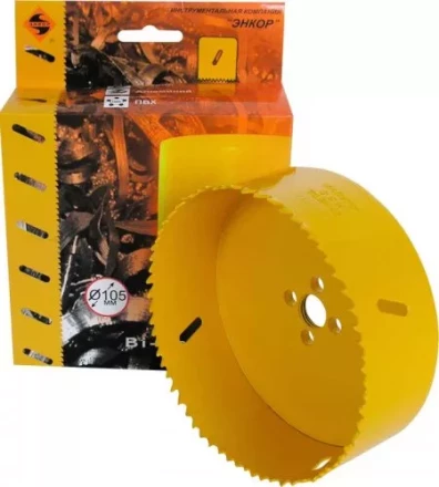 Коронка Bi-Metal Ф105 мм М42 Энкор 24405 купить в Ноябрьске