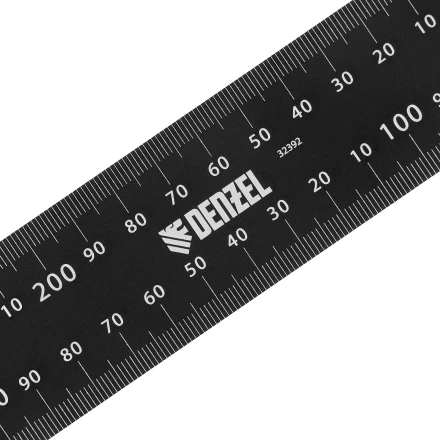Угольник, 200 х 300 мм, алюминиевый, лазерная гравировка Denzel 32392 купить в Ноябрьске