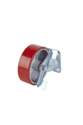 Колесо большегрузное поворотное SCpb 63 150 мм полиуретановое с тормозом (N) 1025347 купить в Ноябрьске