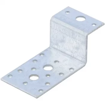 Крепежный уголок Z-образный, KUZ 35х70х55 мм, цинк  СИБРТЕХ Россия 46536 купить в Ноябрьске