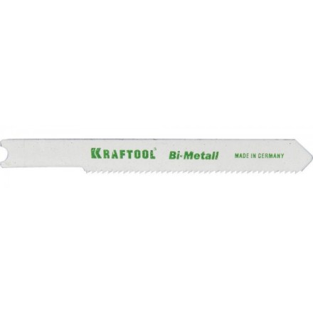 Полотна KRAFTOOL, U118AF, для эл/лобзика, Bi-Metall, по металлу (1,5-2мм), US-хвост., шаг 1,2мм, 55мм, 2шт 159655-1,2 купить в Ноябрьске