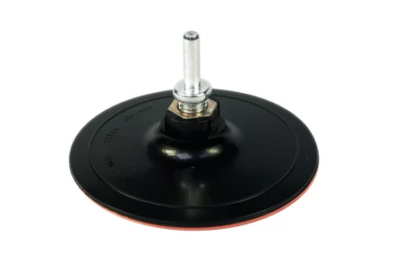 Тарелка опорная Ф125 мм М14 для УШМ липучая основа жесткая + адаптер Энкор 51542 купить в Ноябрьске