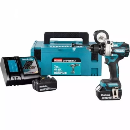 Аккумуляторная ударная дрель-шуруповерт Makita DHP486RTJ купить в Ноябрьске