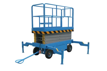 Подъемник ножничный передвижной 300 кг 16/18 м TOR SJY-0,3-16 AC/DC 380В сеть/аккумуляторный (Y) 1024444 купить в Ноябрьске