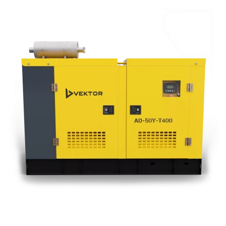 Дизельный генератор Vektor AD-50Y-T400 в шумозащитном кожухе купить в Ноябрьске
