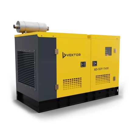 Дизельный генератор Vektor AD-50Y-T400 в шумозащитном кожухе купить в Ноябрьске
